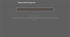 Desktop Screenshot of boqueronbrewing.com